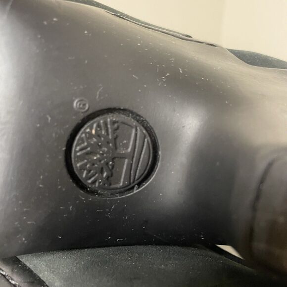 Timberland Women’s Uptown Tall Black Nubuck Leather Boots Style 98367 Sz.9.5 - Picture 10 of 15